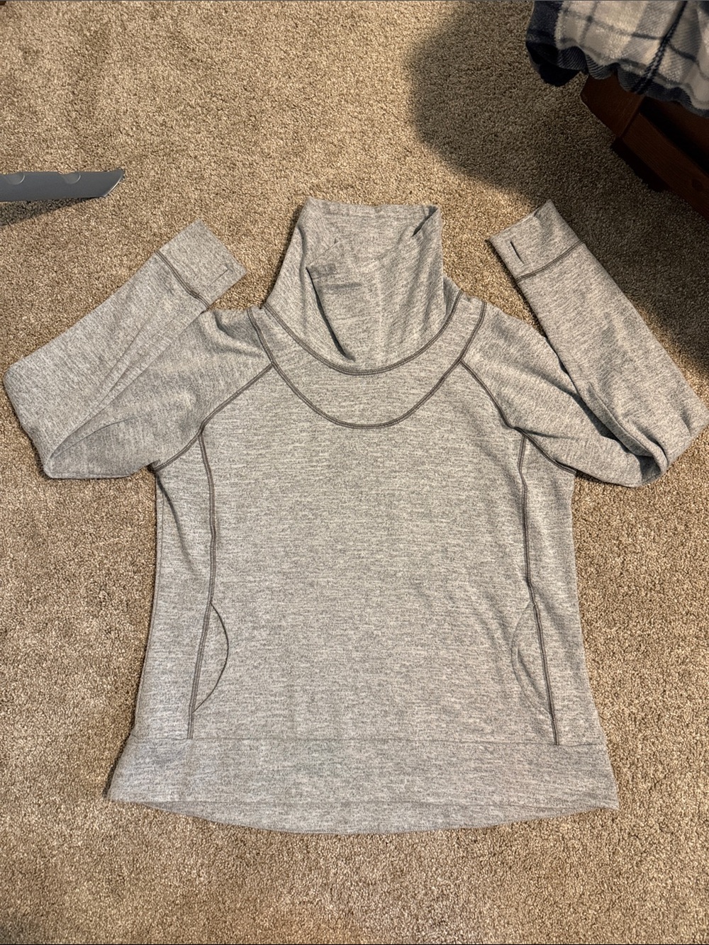 Kuhl Heather Gray Cozy Cowl Neck Tunic